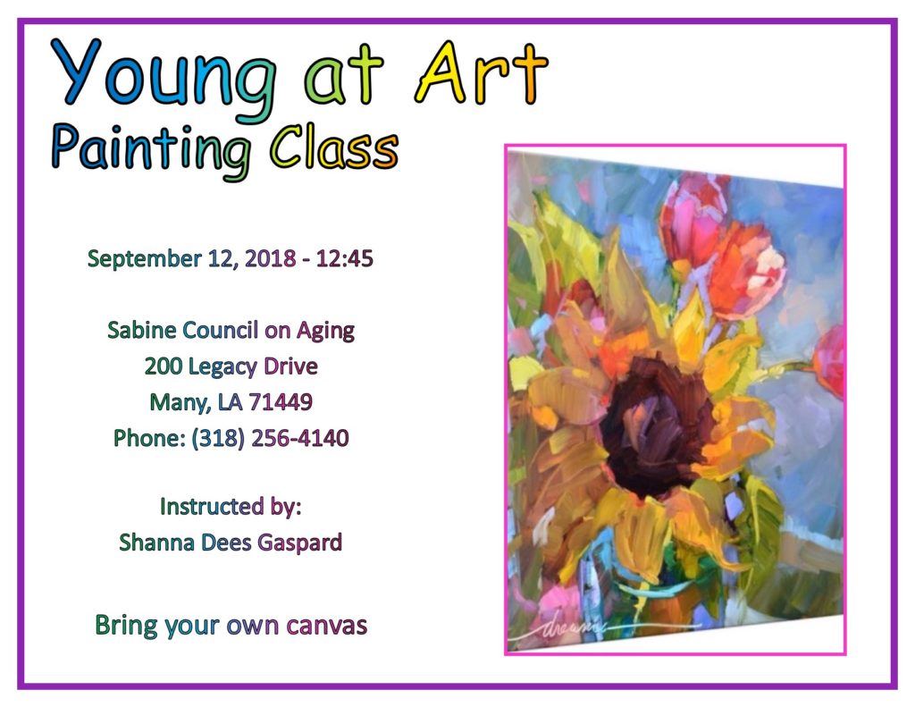 Young at art September